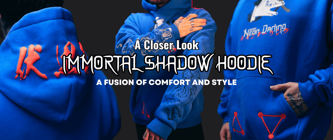A Closer Look at the Immortal Shadow Hoodie: A Fusion of Comfort and Style