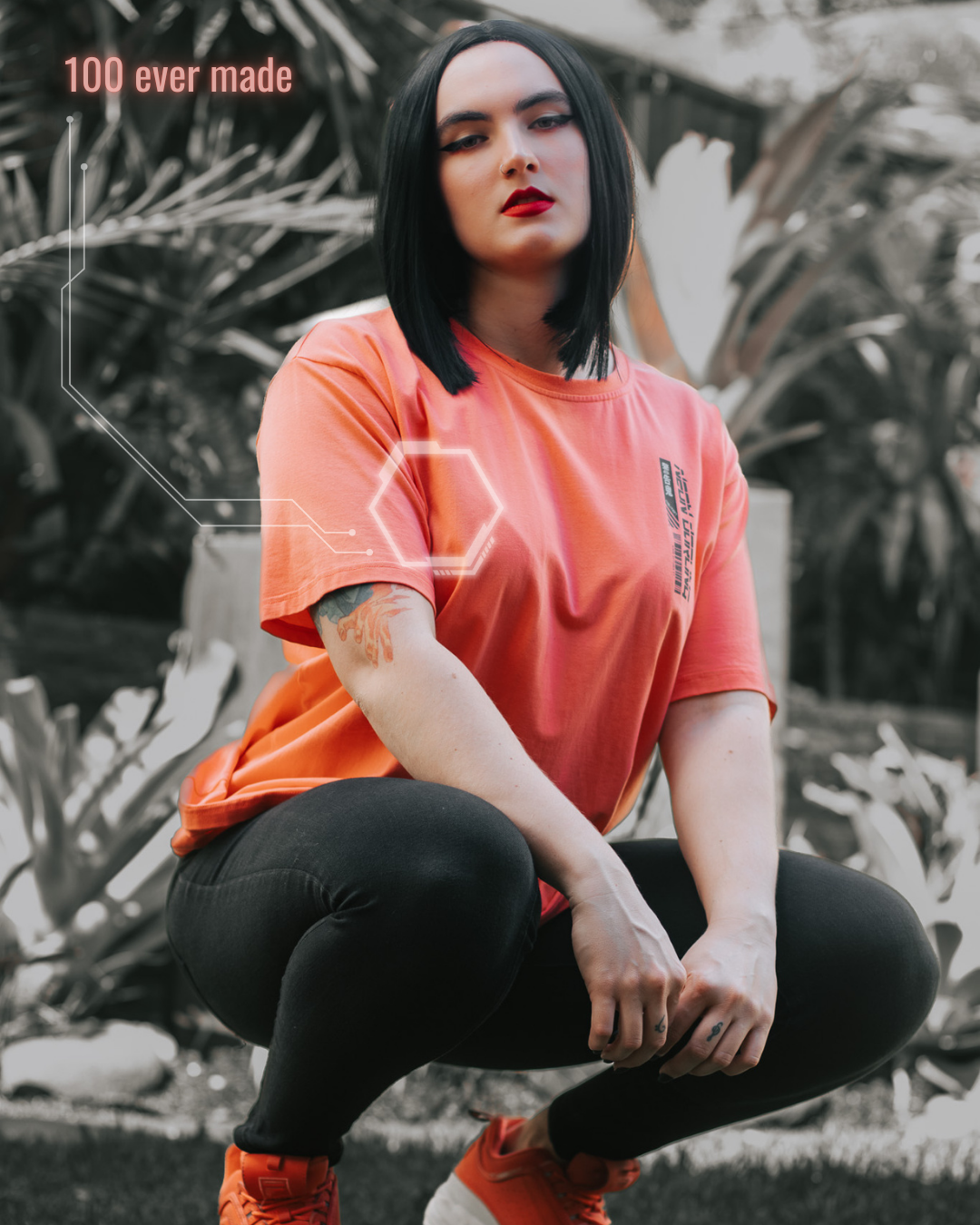 Cyber Oni Fuji T-Shirt // SOLD OUT