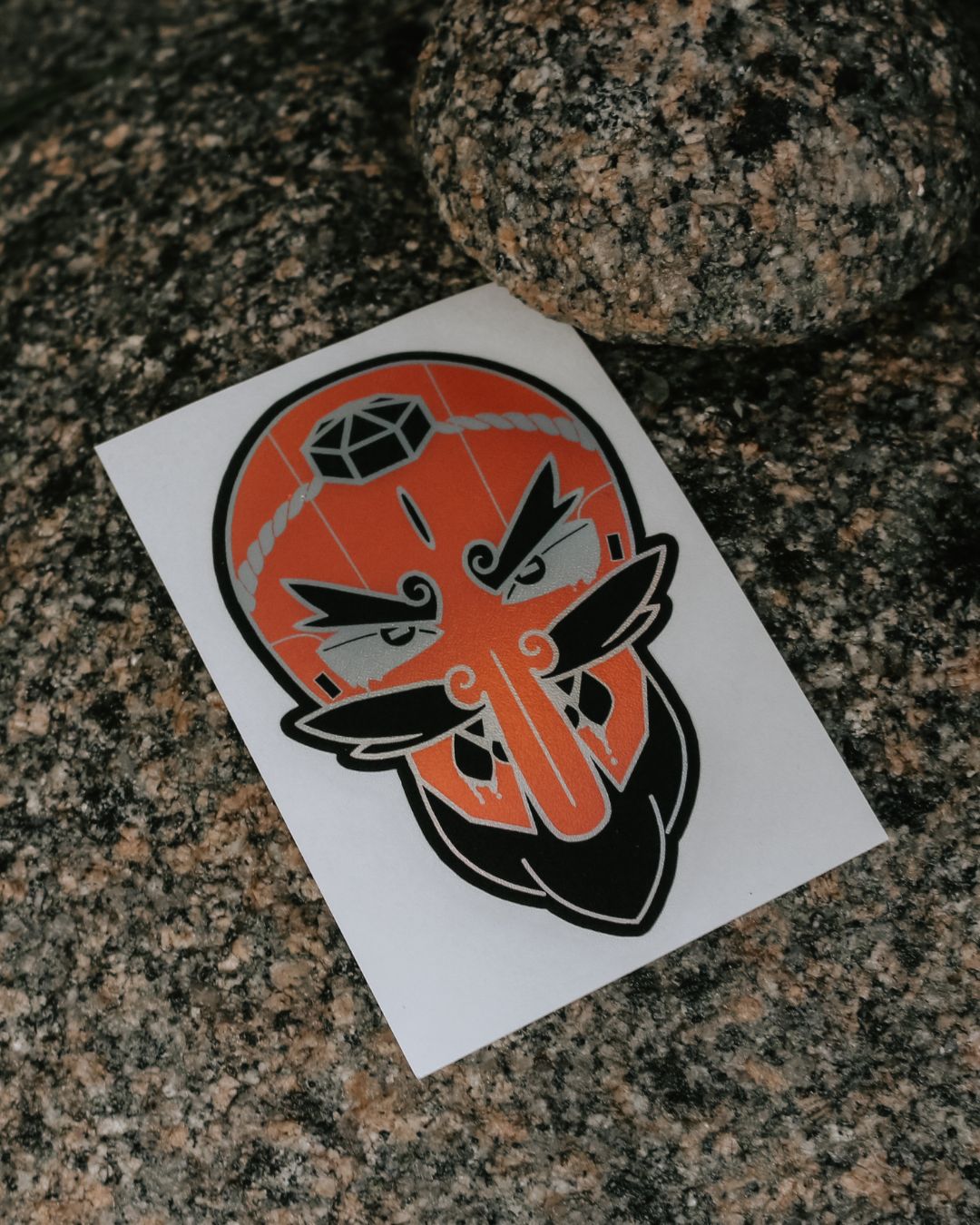 Cyber Tengu Haruto Holographic Sticker