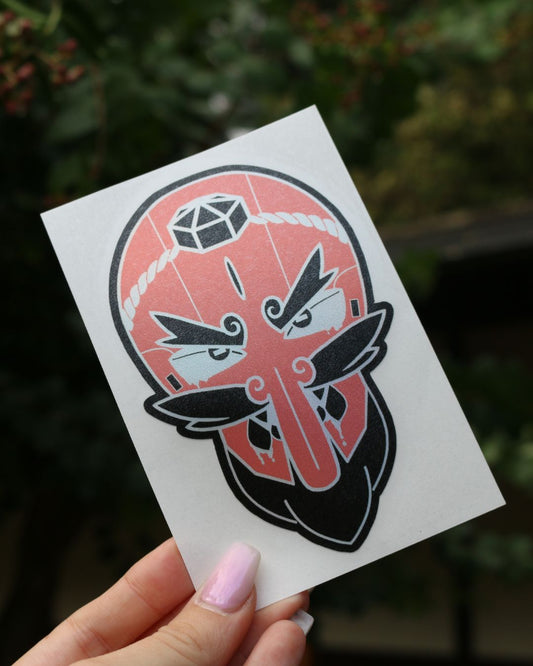 Cyber Tengu Haruto Holographic Sticker