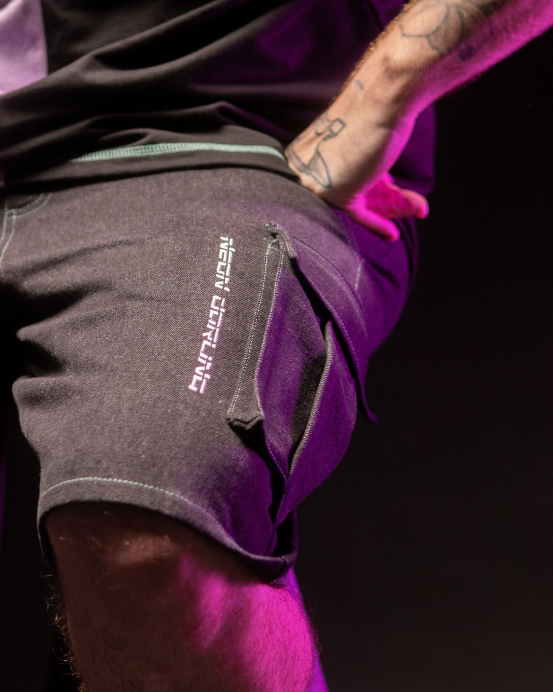 LAUNCH Denim Shorts