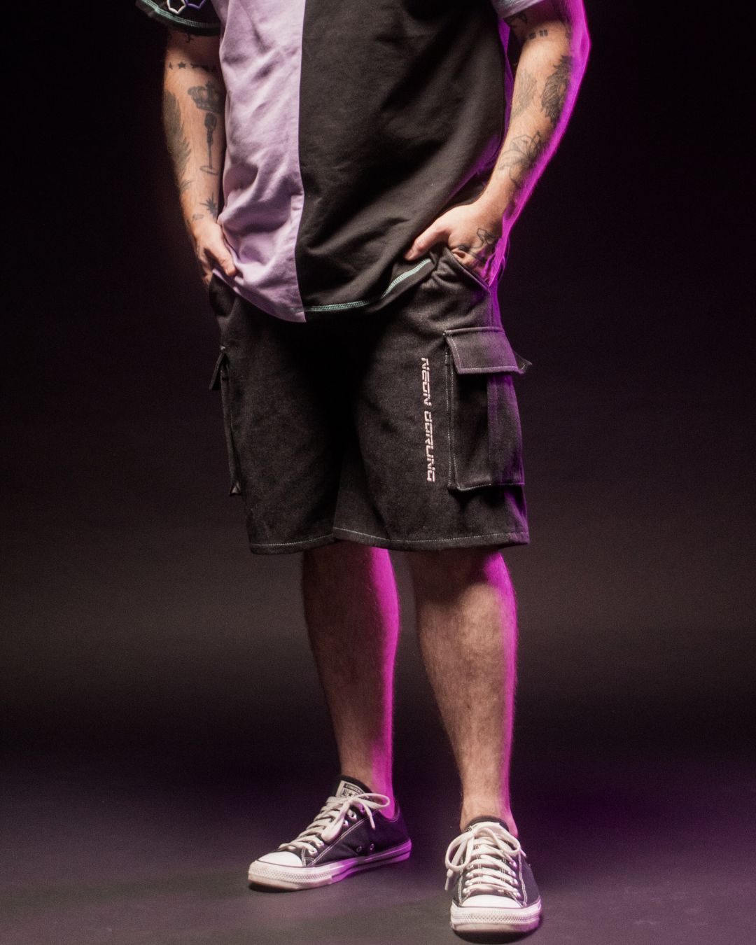 LAUNCH Denim Shorts