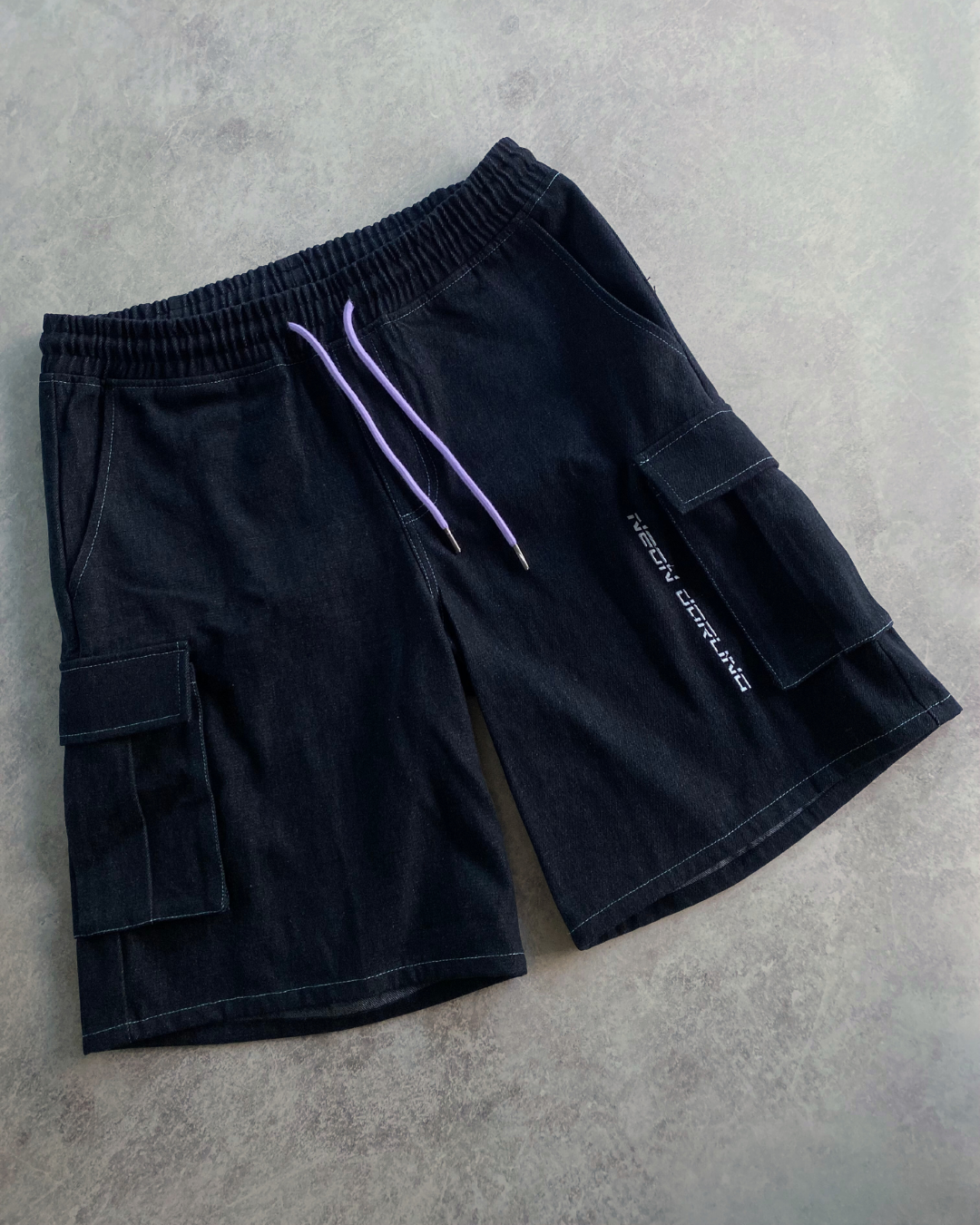 LAUNCH Denim Shorts