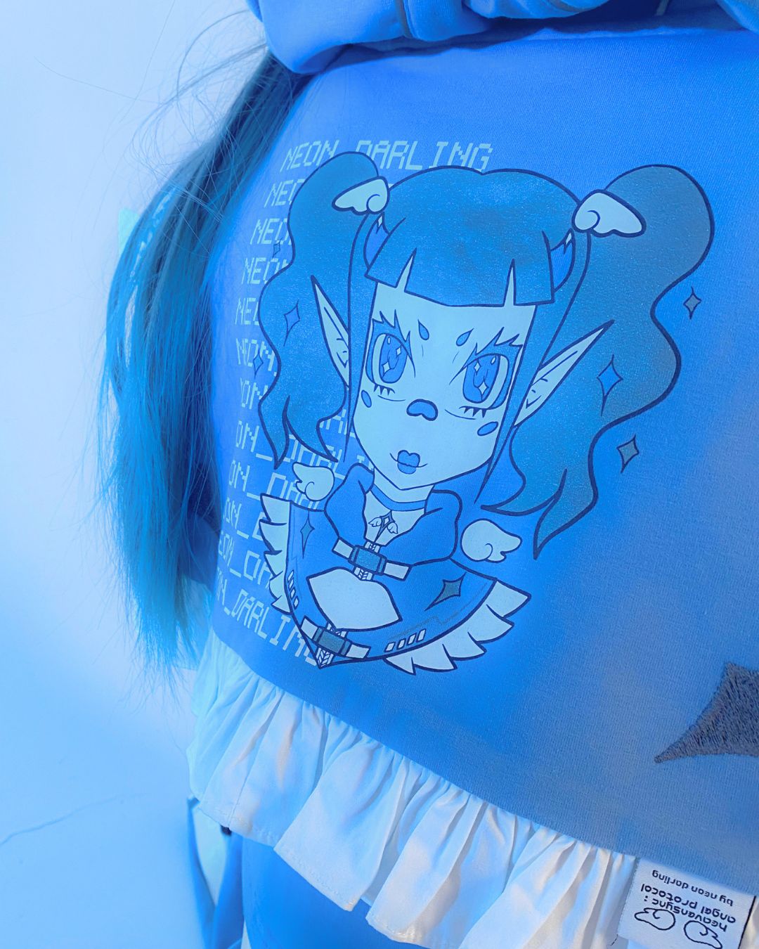 yume404 Crop Seifuku Hoodie : PRE-ORDER