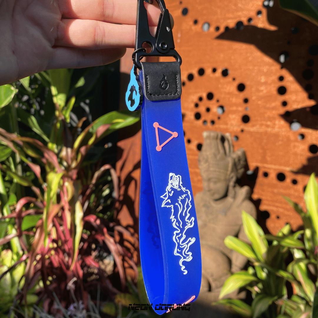 Immortal Shadow Divine Dogs Inspired Jelly Keystrap outside