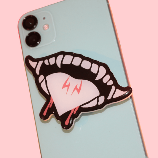 King of Curses Glow in the Dark Acrylic Phone Grip