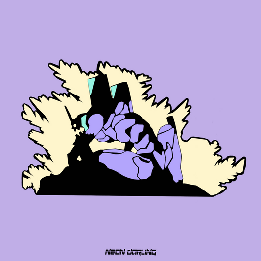 Devour Peeker Sticker | Neon Genesis Evangelion Inspired